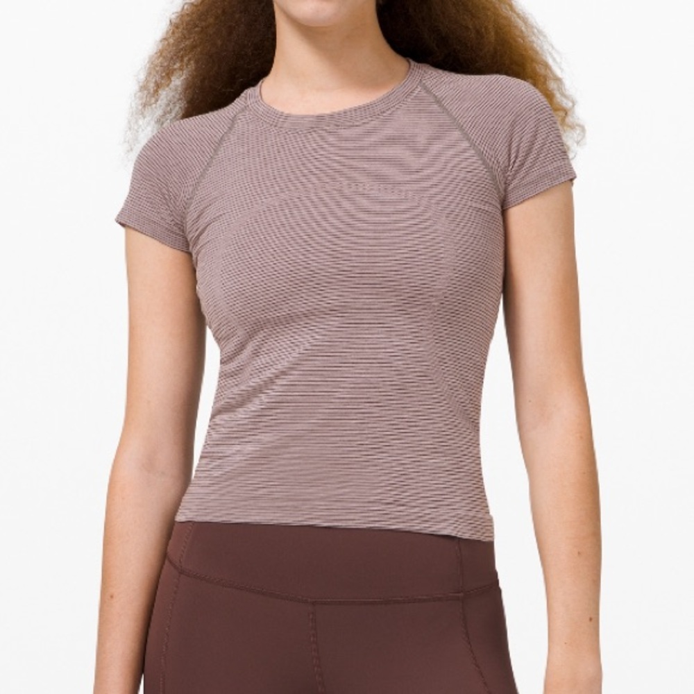 Lululemon swiftly short sleeve, race length